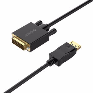 Orico XD-DTD DisplayPort–DVI, 4K laidas, 2 m – juodas