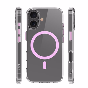Etteri Color Mag dėklas for iPhone 16 Plus 6,7" rožinis