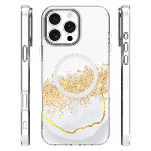 Epoxy Mag dėklas iPhone 16 Pro 6,3" baltas