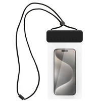 Vandeniui atsparus dėklas - 3 tipas juodas (230x118 mm)