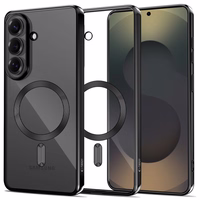 Tech-Protect MagFlex Dėklas for Samsung Galaxy S26 - skaidrus juodas