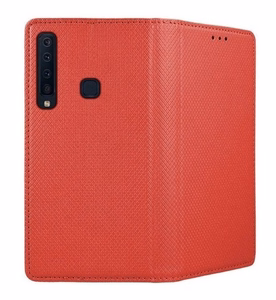Dėklas Smart Magnet Xiaomi Redmi 17 4G/5G raudonas