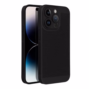 BREEZY dėklas telefonui IPHONE 17 Pro juodas