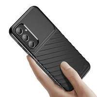 Thunder Case apsauginis dėklas telefonui Samsung Galaxy A55 - juodas