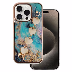 Trend dėklas telefonui Iphone 15 Pro dizainas 6 mėlynas