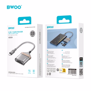 BWOO Adapteris Type C to SD card / TF Card BZ64