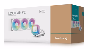DeepCool LE360 WH V2 procesoriaus skysto aušinimo sistema All-in-one 12 cm baltas 1 vnt.