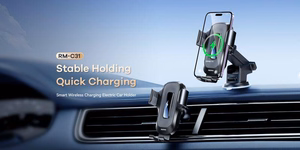 CAR HOLDER REMAX RM-C31 15W BELAIDIS juodas