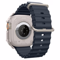 Spigen Rugged Armor dėklas Apple Watch Ultra 1 / 2 (49mm) - smėlio spalvos