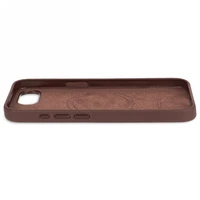 Decoded Silicone Backcover dėklas with MagSafe iPhone 16e - rudas