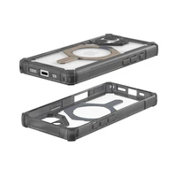 UAG Urban Armor Gear dėklas PLASMA XTE suderinamas su MagSafe iPhone 17 pelenų / titano