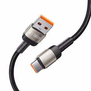 "Tech-Protect UltraBoost Evo" USB-C / USB-A kabelis 100W 5A 2 m - titano spalvos