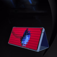 Clear View atverčiamas dėklas Nothing Phone 1 – juodas