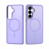 Dėklas Dux Ducis Yind MagSafe Samsung S942 S26 violetinis