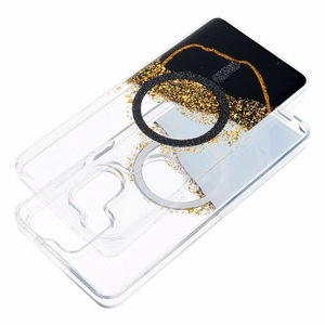 Su MagSafe suderinamas Golden dėklas Samsung S26 ULTRA, juodas