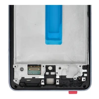 LCD ekranas SAMSUNG A73 A736 SOFT OLED su rėmeliu