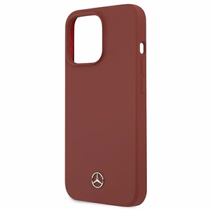 Mercedes Silikoninė Linija Dėklas iPhone 13 Pro / iPhone 13 - Raudonas
