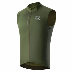 Rockbros TLMJ003-01 ROAD TO SKY men's lightweight breathable cycling vest M - green