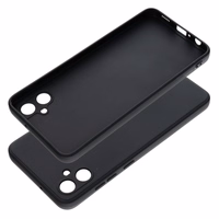 Matinis dėklas telefonui SAMSUNG A05 - juodas