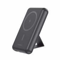 Belaidė magnetinė išorinė baterija Choetech B662 MagSafe 5000mAh (juoda)