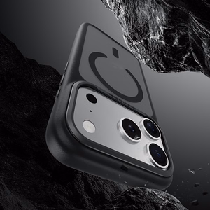 Benks Magnetic Mist Dėklas Metal Frame (C067) Iphone 17 mėlynas (Camera Control Button)