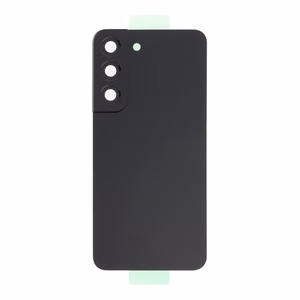Galinis dangtelis Samsung S22 5G S901 Phantom Juodas (su kameros stikliuku) OEM