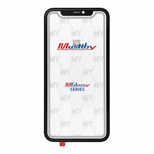 MUSTTBY priekinis stiklas + OCA+ rėmas IPHONE 11