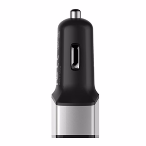 Nillkin Celerity 32 W automobilinis įkroviklis su 2 USB-A ir 1 USB-C jungtimi, sidabro spalvos