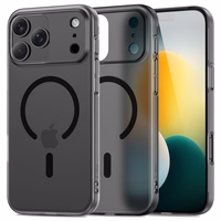 Tech-Protect MagSlim Magnetinis dėklas telefonui iPhone 17 - matinė juoda