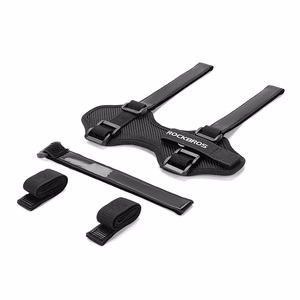Rockbros 50210064001 Velcro dviračio dirželis Bluetooth garsiakalbiui arba gertuvei - juoda