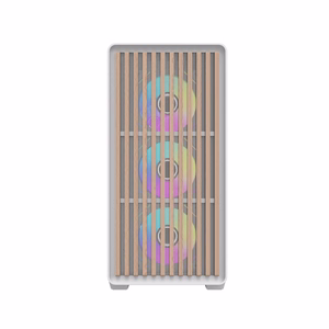 Darkflash DS900WD ATX kompiuterio korpusas (baltas) + 4 ventiliatoriai