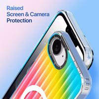 Dėklas Dux Ducis Zest Apple iPhone 16e Gradient Rainbow