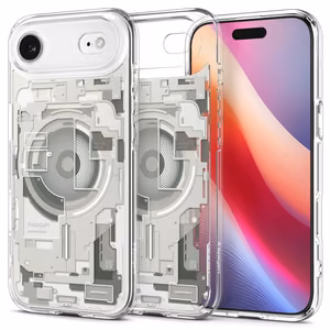 Spigen Ultra Hybrid MagSafe dėklas telefonui iPhone 17 Air Zero One - titano spalva