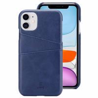Crong Neat Cover - iPhone 11 Pro dėklas with Pockets (mėlynas)
