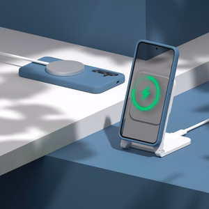 Etteri Silikoninis Mag dėklas skirtas Samsung Galaxy A57 5G tamsiai mėlynas