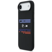 BMW M Silicon Horizontal Line MagSafe Case for iPhone Air - Black