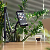 Wozinsky ilgas lankstus telefono ir planšetės laikiklis juodas (WTHBK5)