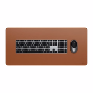 SATECHI vegan leather desk pad ST-LPDMN brown