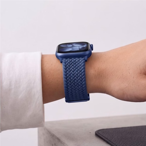 TECH-PROTECT NYLONMAG APPLE WATCH 4 / 5 / 6 / 7 / 8 / 9 / SE / ULTRA 1 / 2 (42 / 44 / 45 / 49 MM) MONTEGO MĖLYNAS