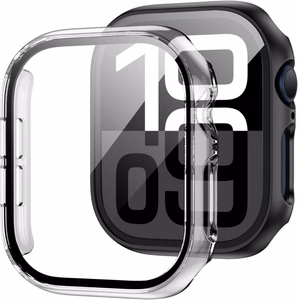Tech-Protect Defense360 grūdinto stiklo dėklas Apple Watch 10 (42mm) - skaidrus