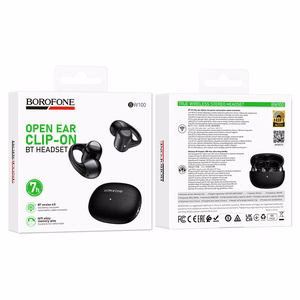 Juodos TWS „Bluetooth“ ausinės „Borofone BW100 Sunshine“