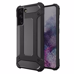 Hybrid Armor dėklas tvirtas tvirtas dėklas Samsung Galaxy S22+ (S22 Plus) juodas