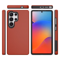 Dėklas Perfectionists Triangle Case Samsung S928 S24 Ultra raudonas