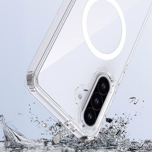 3mk Armor Magnetinis dėklas Samsung Galaxy A26 5G telefonui - permatomas