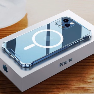 TEL PROTECT MagSilicone dėklas telefonui Iphone 15 Pro Max, permatomas