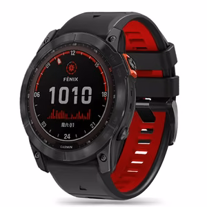 TECH-PROTECT ICONBAND PRO GARMIN FENIX 3 / 5X / 3HR / 5X PLUS / 6X / 6X PRO / 7X JUODAS/RAUDONAS