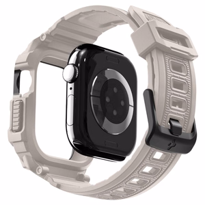 SPIGEN RUGGED ARMOR dėklas ”PRO” V2 APPLE WATCH 10 / 11 (42 MM) DUNE BEIGE