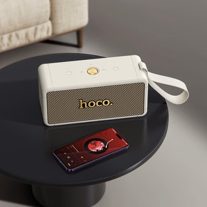 Bluetooth nešiojamas garsiakalbis Hoco HT1 Max baltas
