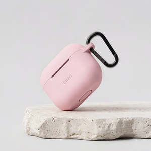 Etteri silikoninis dėklas, skirtas AirPods 3 šviesiai rožinis