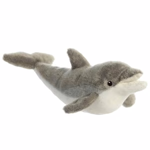 Eco Nation ekologiškas pliušinis žaislas – delfinas, 38 cm